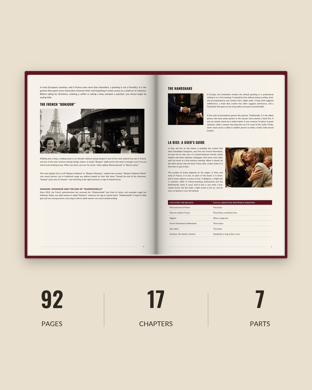 The Art of Good Manners & Savoir-Vivre – double page